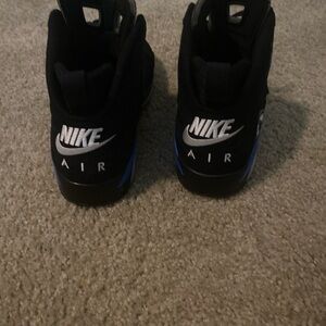 Nike Men's Black and Royal Blue Air Sneakers